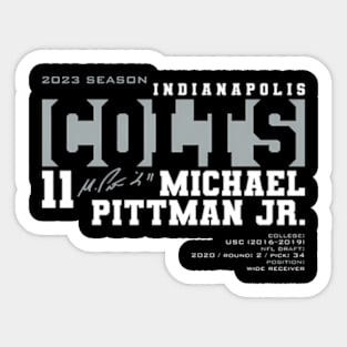 Pitt Jr. - Colts - 2023 Sticker